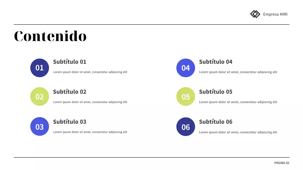 informe de revisión de la presentación profesional azul
