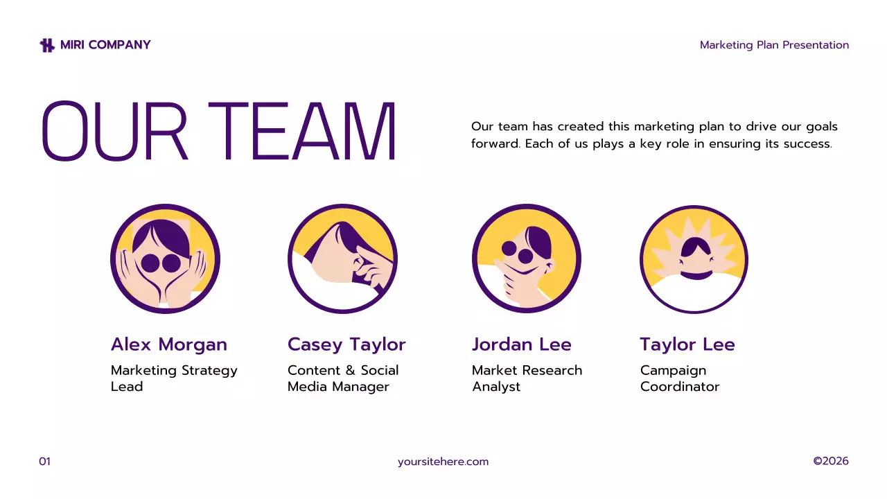 Yellow Modern Marketing Plan Presentation