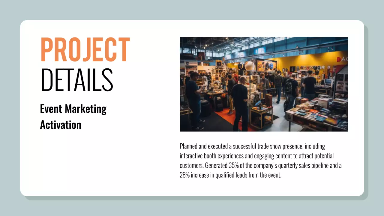 Orange Minimal Portfolio Resume Presentation