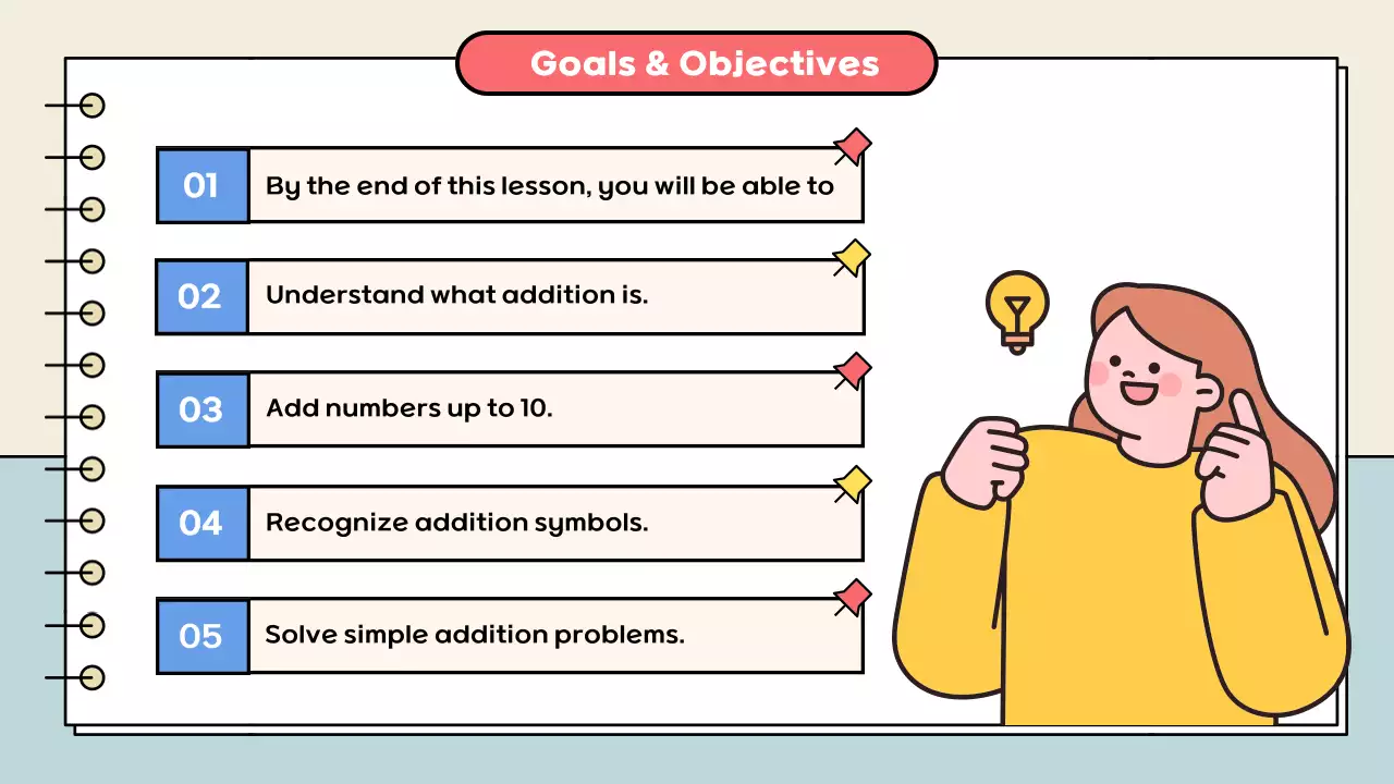 Beige Simple Math Course Presentation