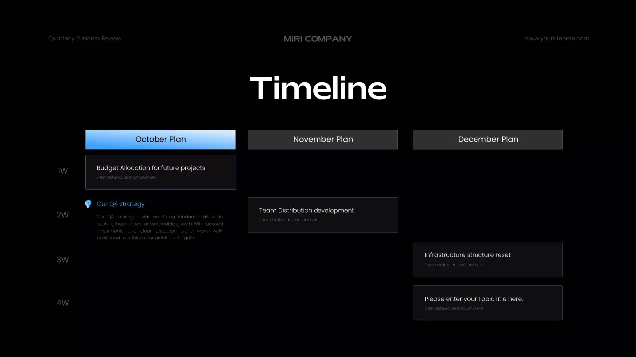 Blue Modern Business Report Presentation