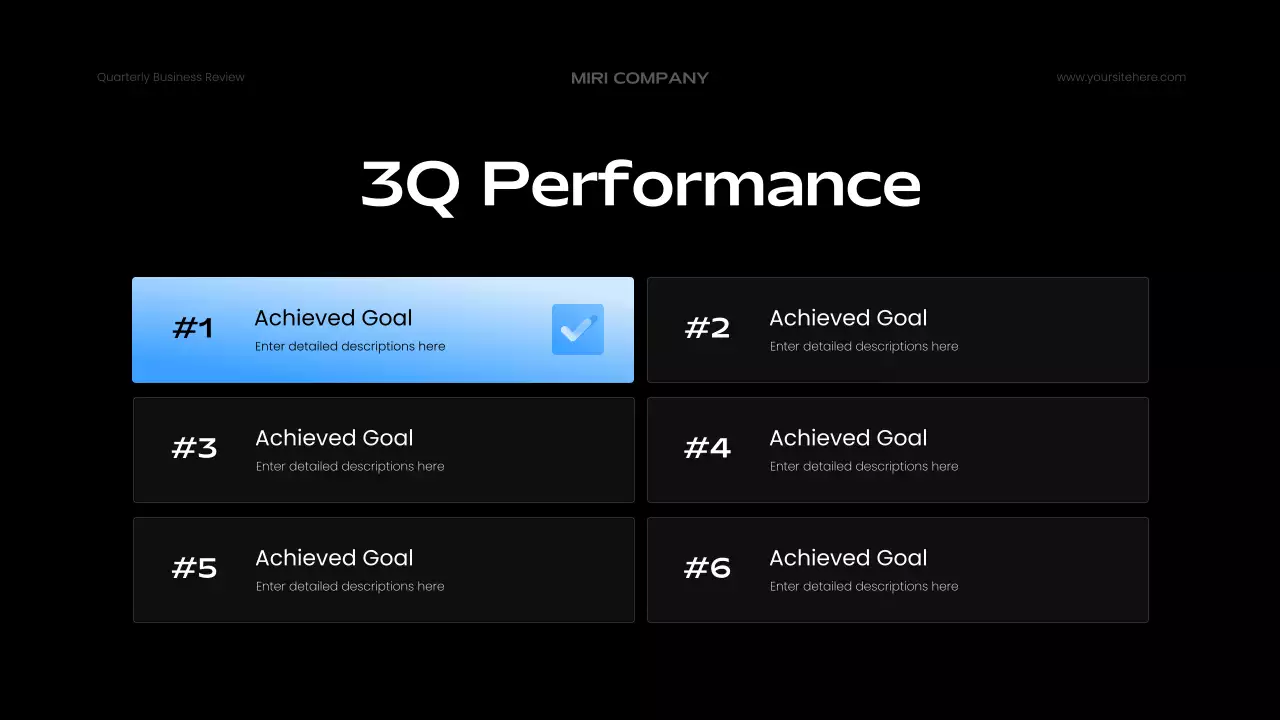 Blue Modern Business Report Presentation