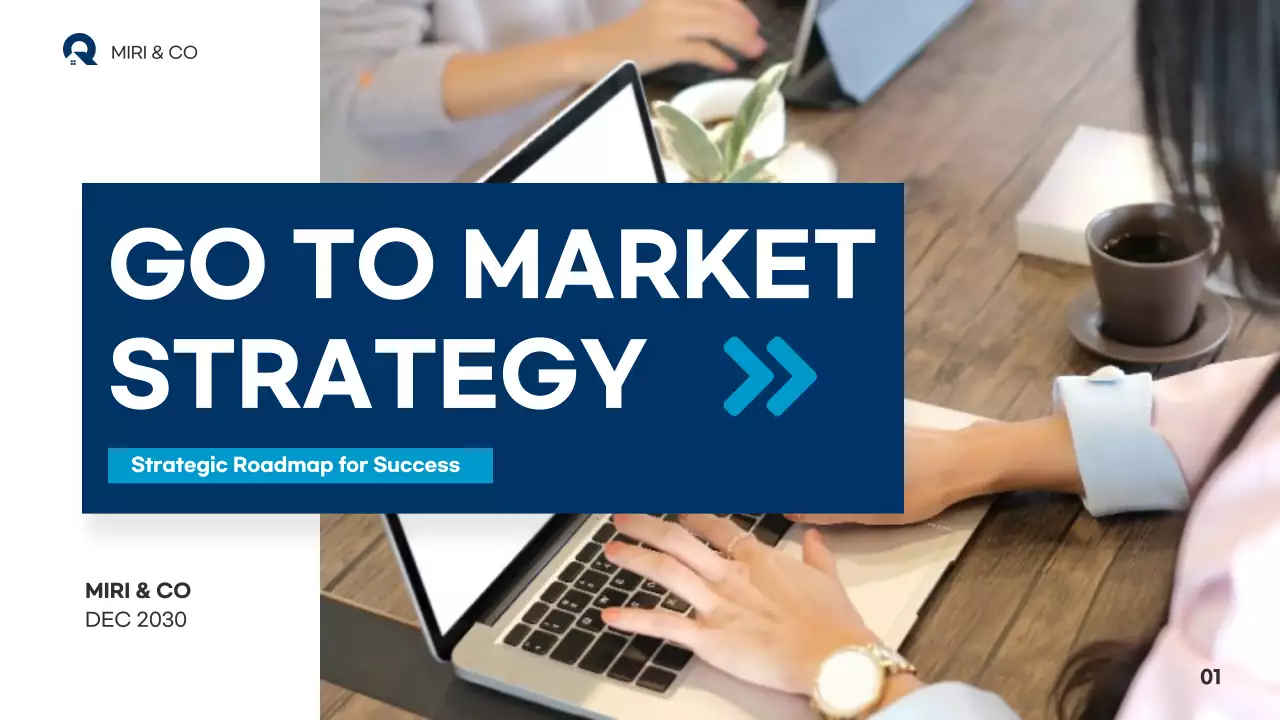 Blue Professional Business Plan Presentation