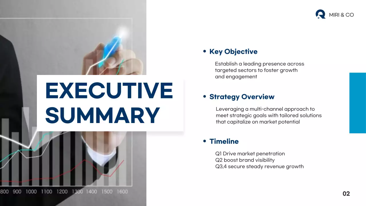 Blue Professional Business Plan Presentation