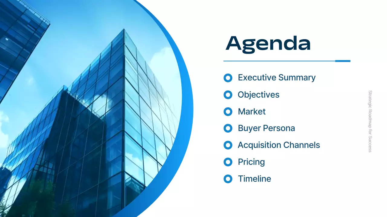 Blue Modern Business Plan Presentation