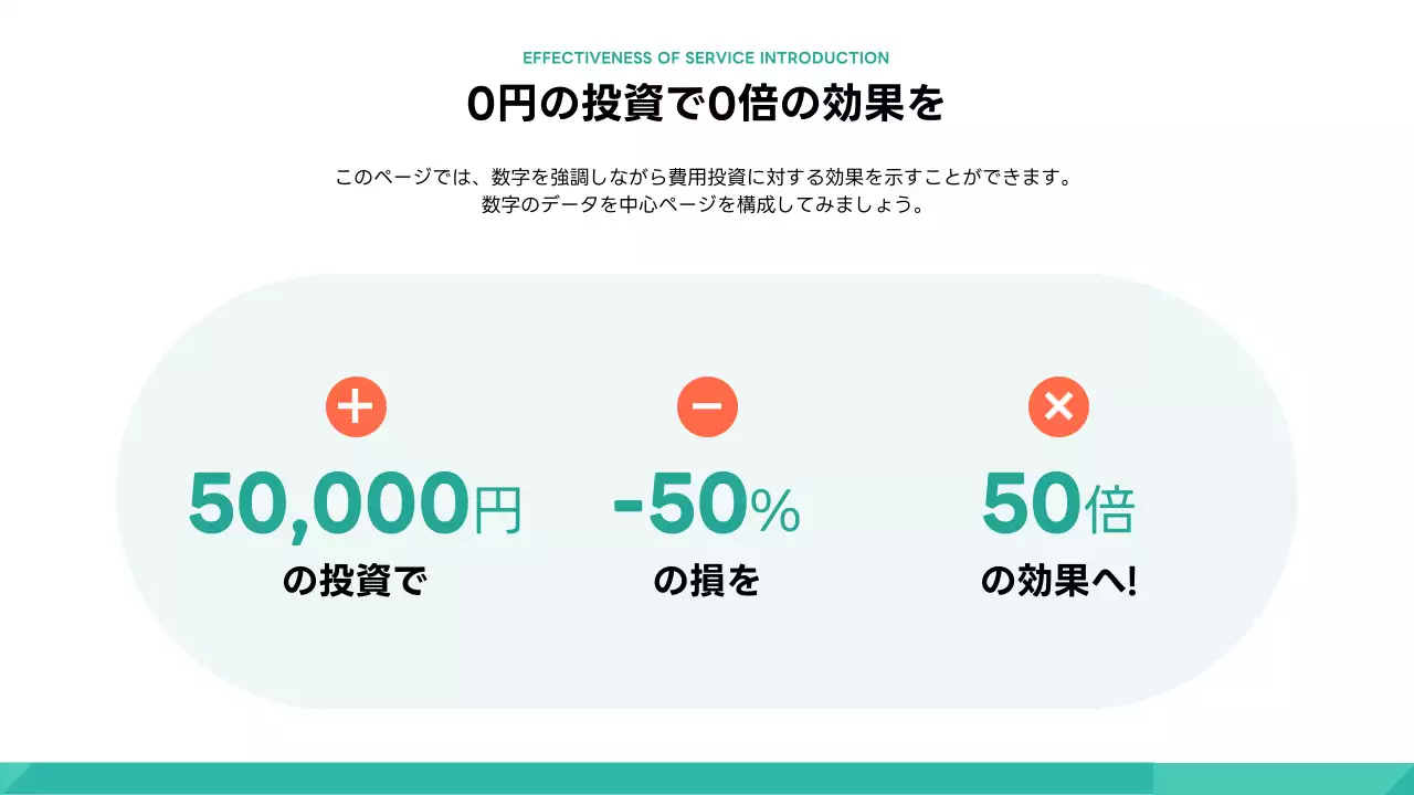 緑 モダン ビジネス ポートフォリオ プレゼンテーション