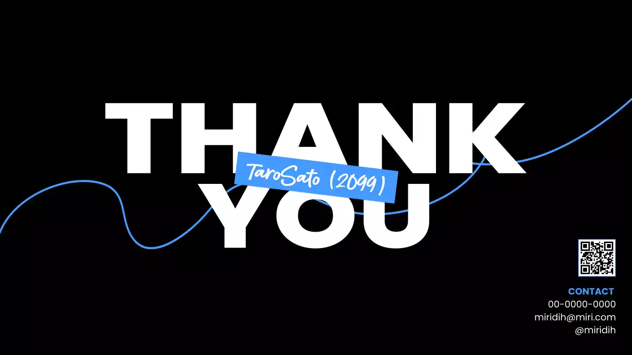 黒 モダン 履歴書 ポートフォリオ プレゼンテーション