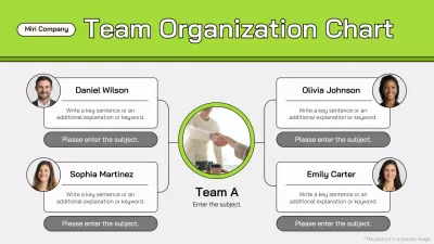 Green Simple Team Organization Guide Infographic