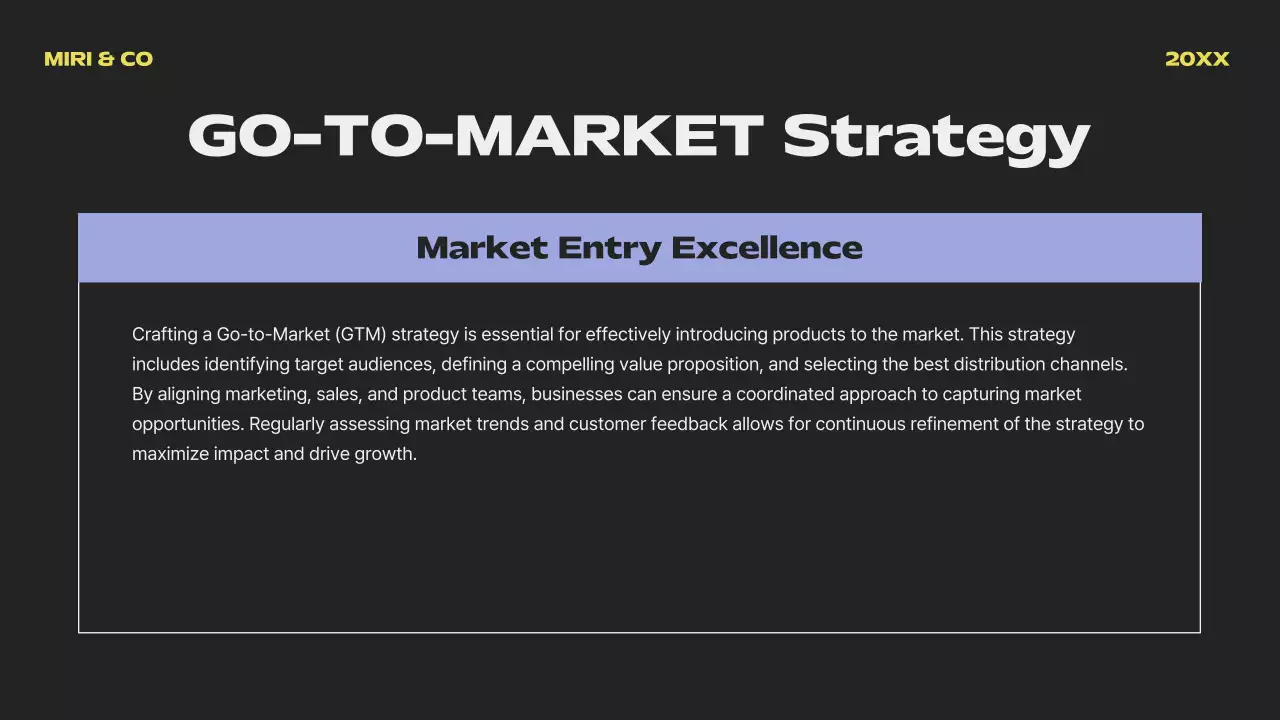 Blue Modern Business Plan Presentation