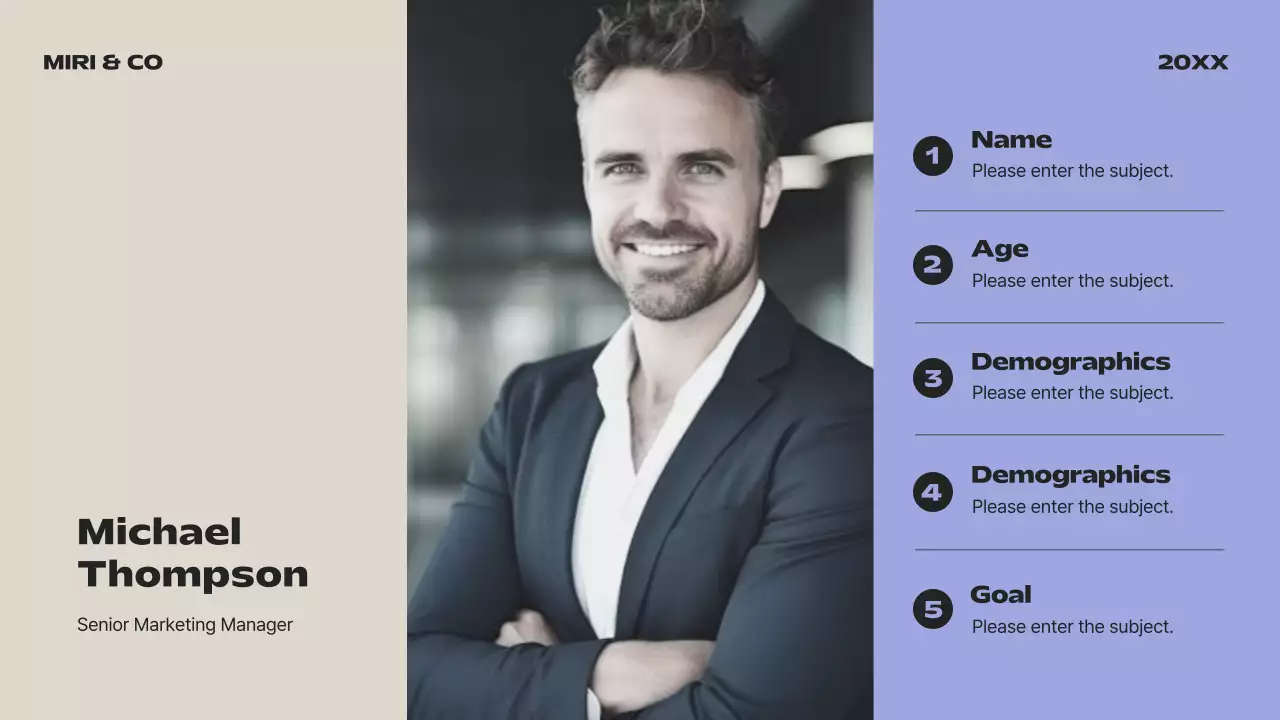 Blue Modern Business Plan Presentation