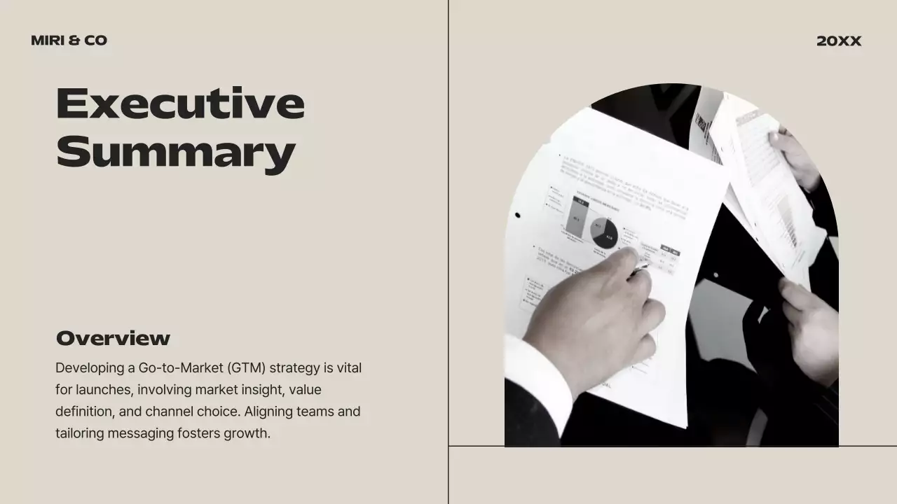 Blue Modern Business Plan Presentation