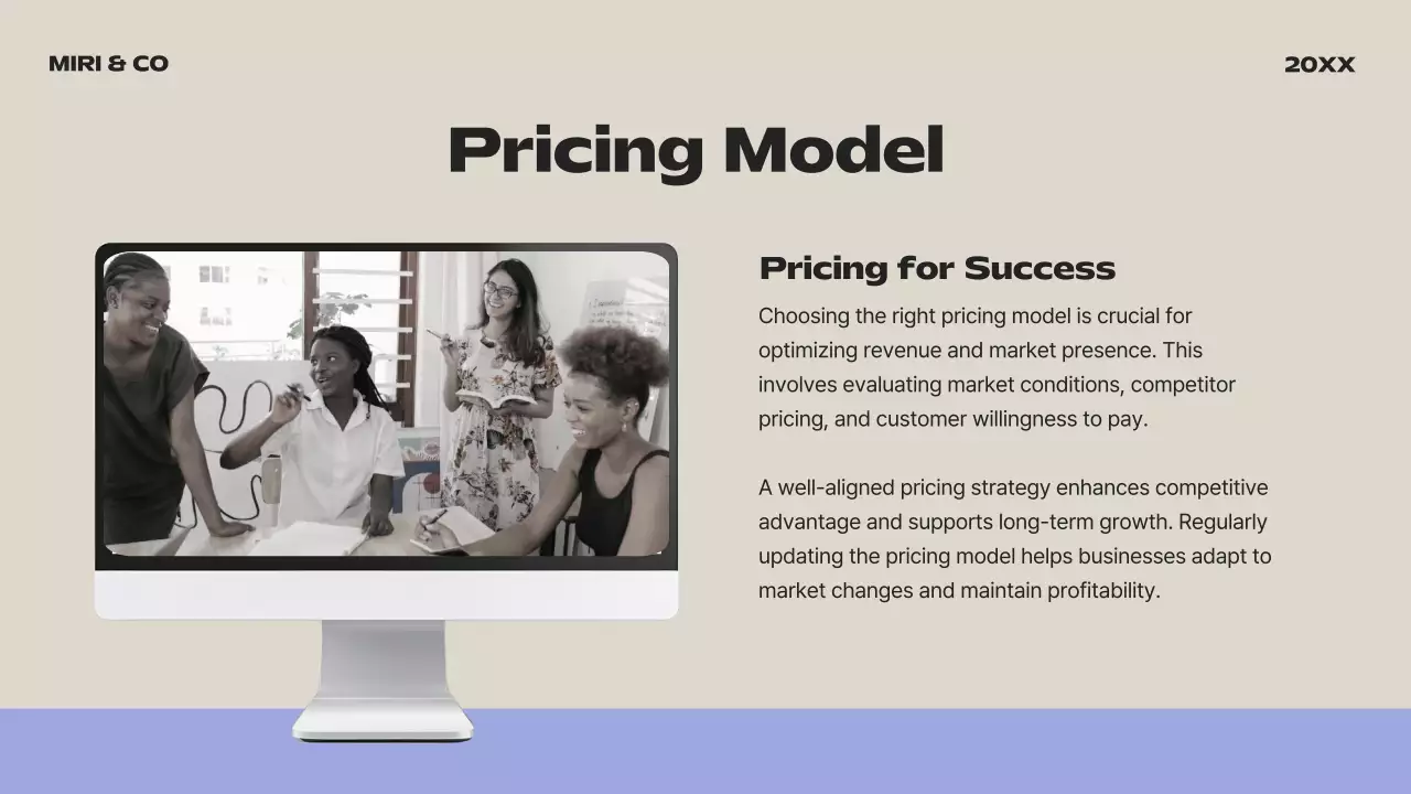 Blue Modern Business Plan Presentation