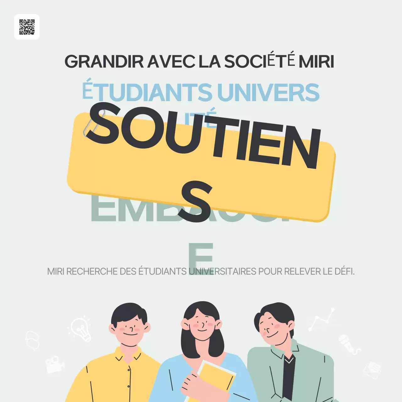 Promouvoir Mint Neat Recrutement de supporters