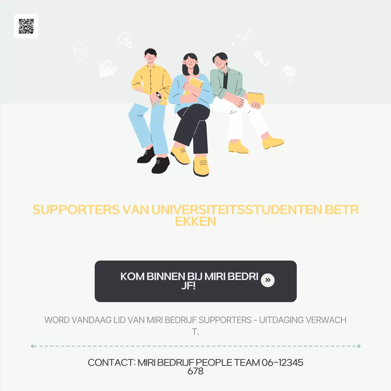 Promoot Mint Nette Supporterswerving