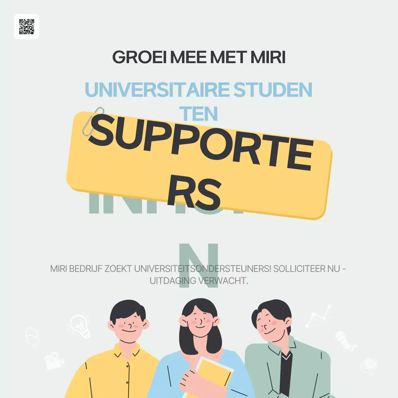 Promoot Mint Nette Supporterswerving