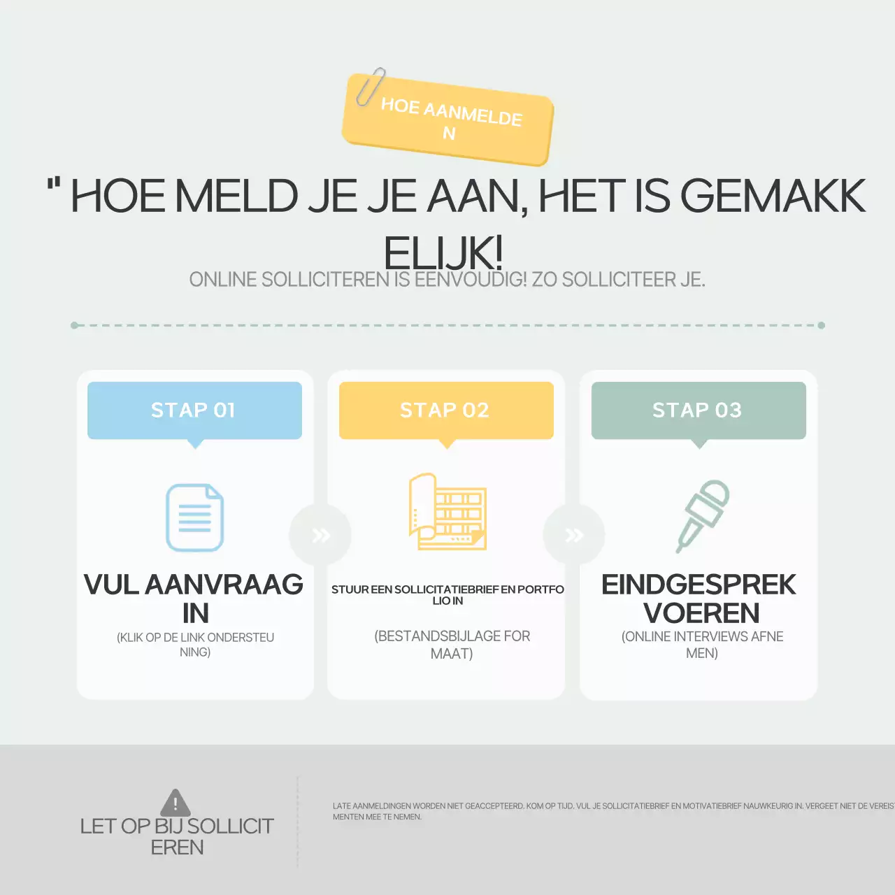 Promoot Mint Nette Supporterswerving