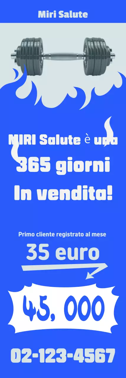 Sconto Blue Modern Fitness