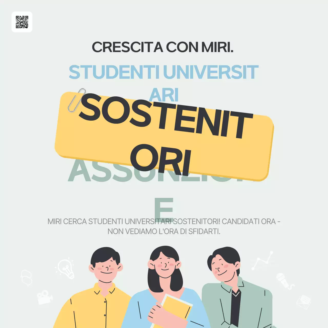 Promuovere il reclutamento dei sostenitori di Mint Neat