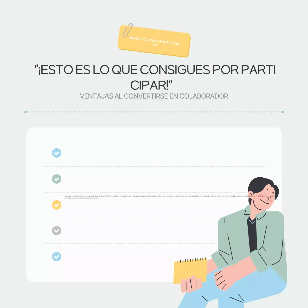 Promover Mint Neat Reclutamiento de simpatizantes