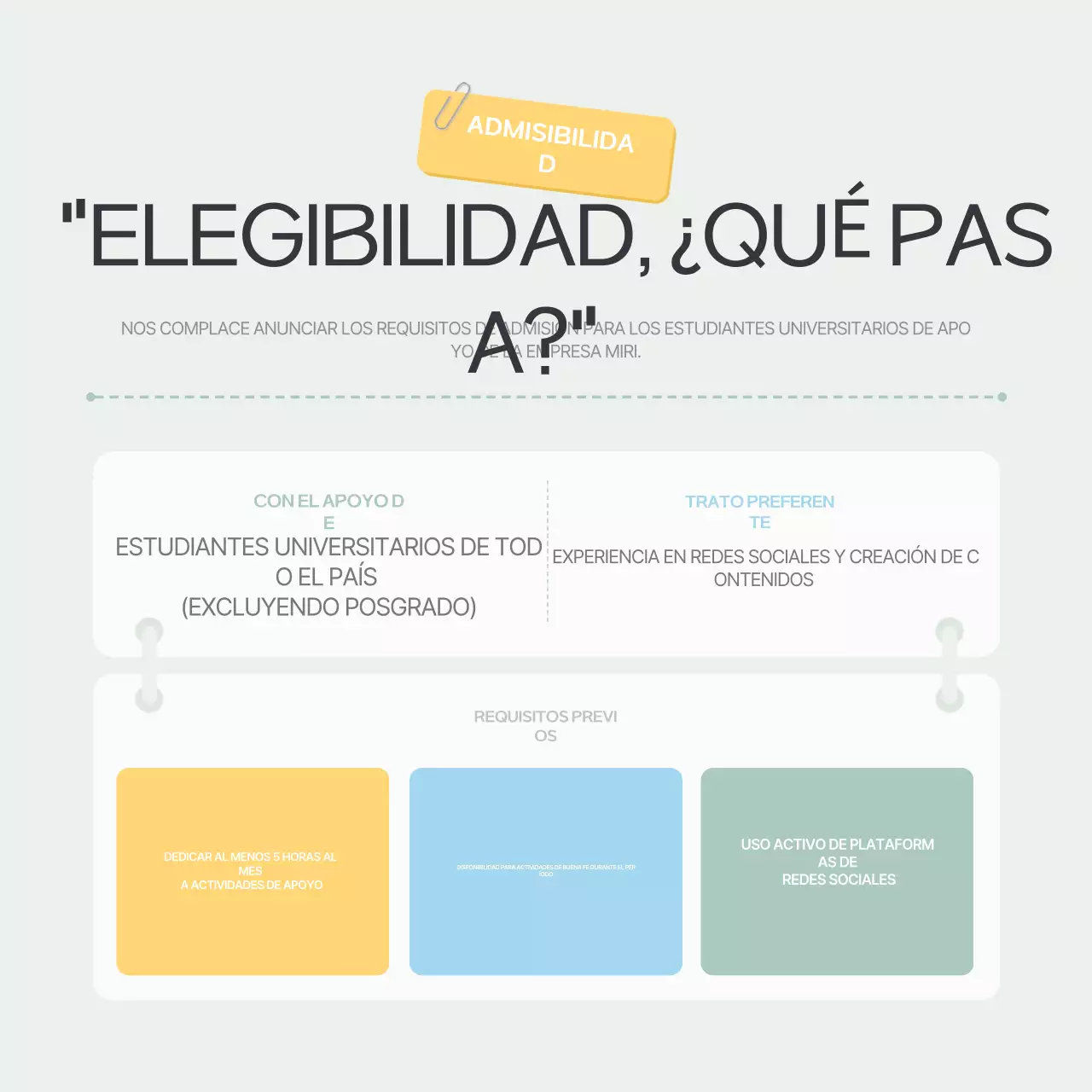 Promover Mint Neat Reclutamiento de simpatizantes