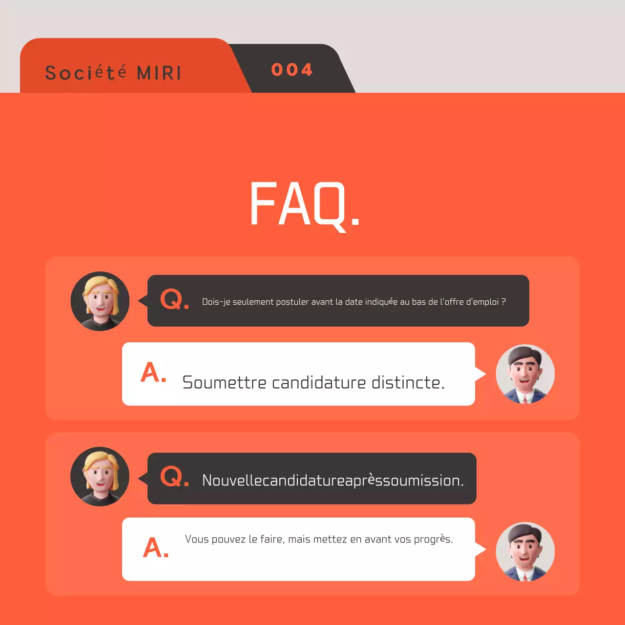 Orange Modern Recruitment