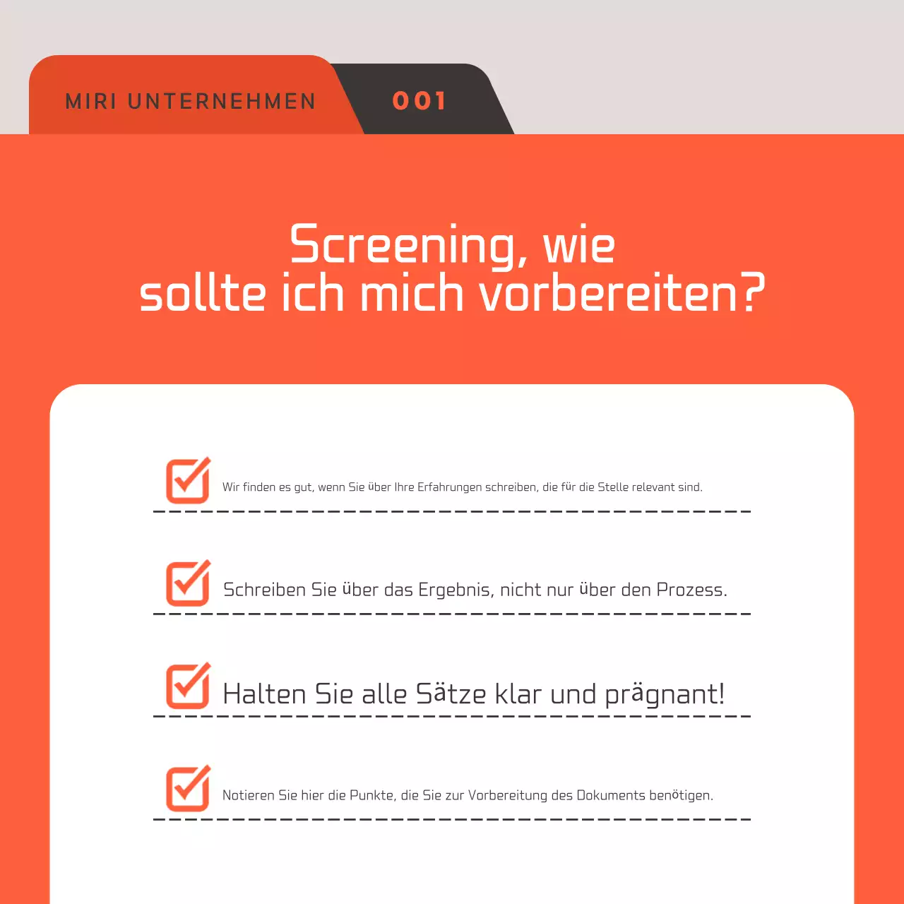 Orange Modern Recruitment