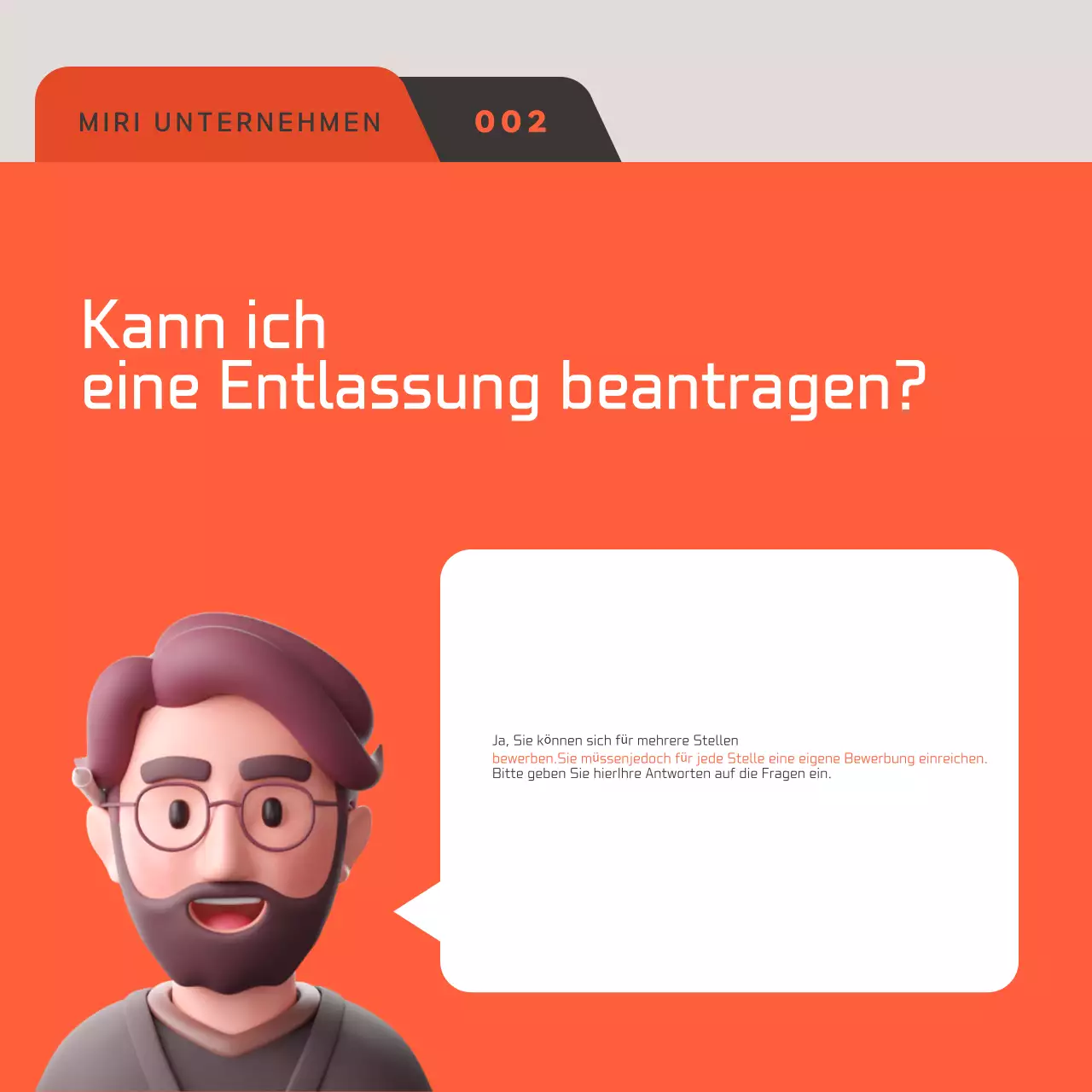 Orange Modern Recruitment