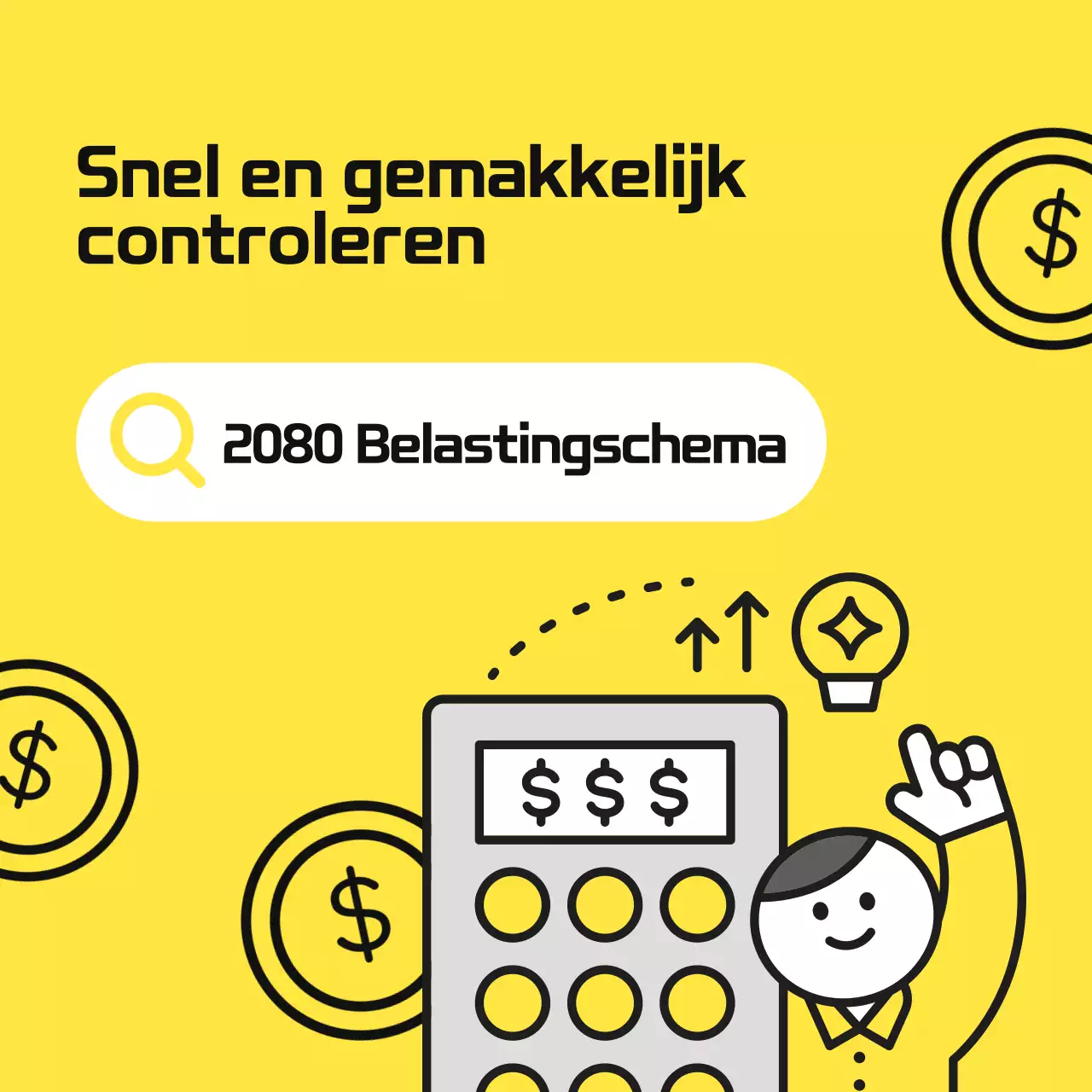 Gele eenvoudige gids voor belastingschema's