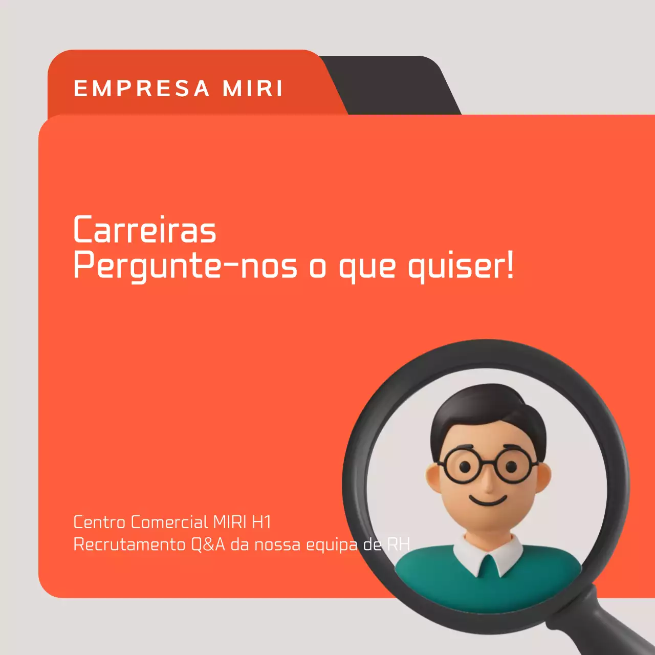 Recrutamento Moderno Orange