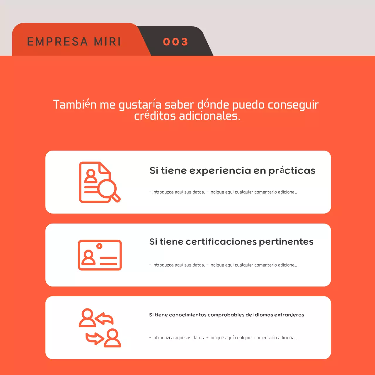 Orange Modern Recruitment