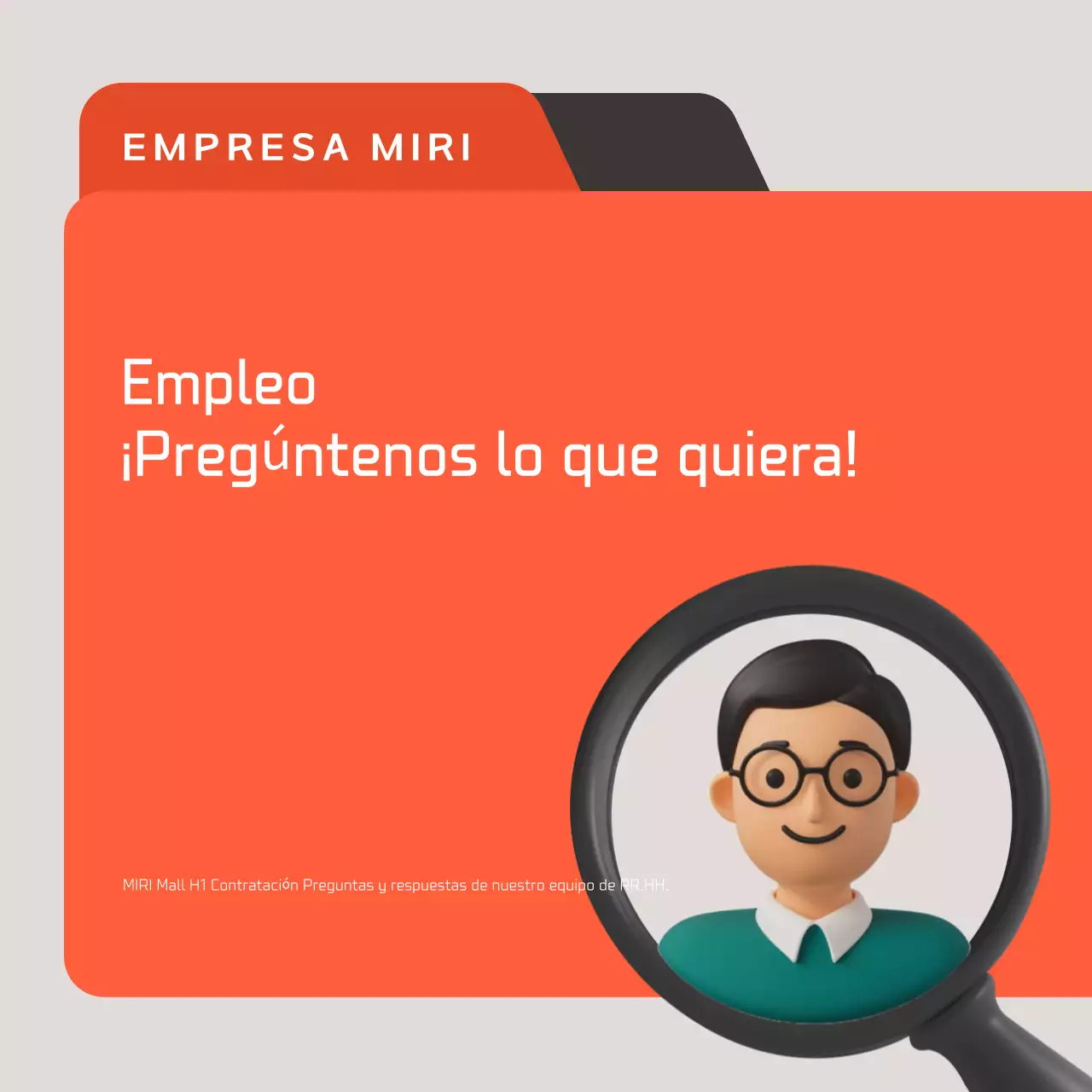 Orange Modern Recruitment