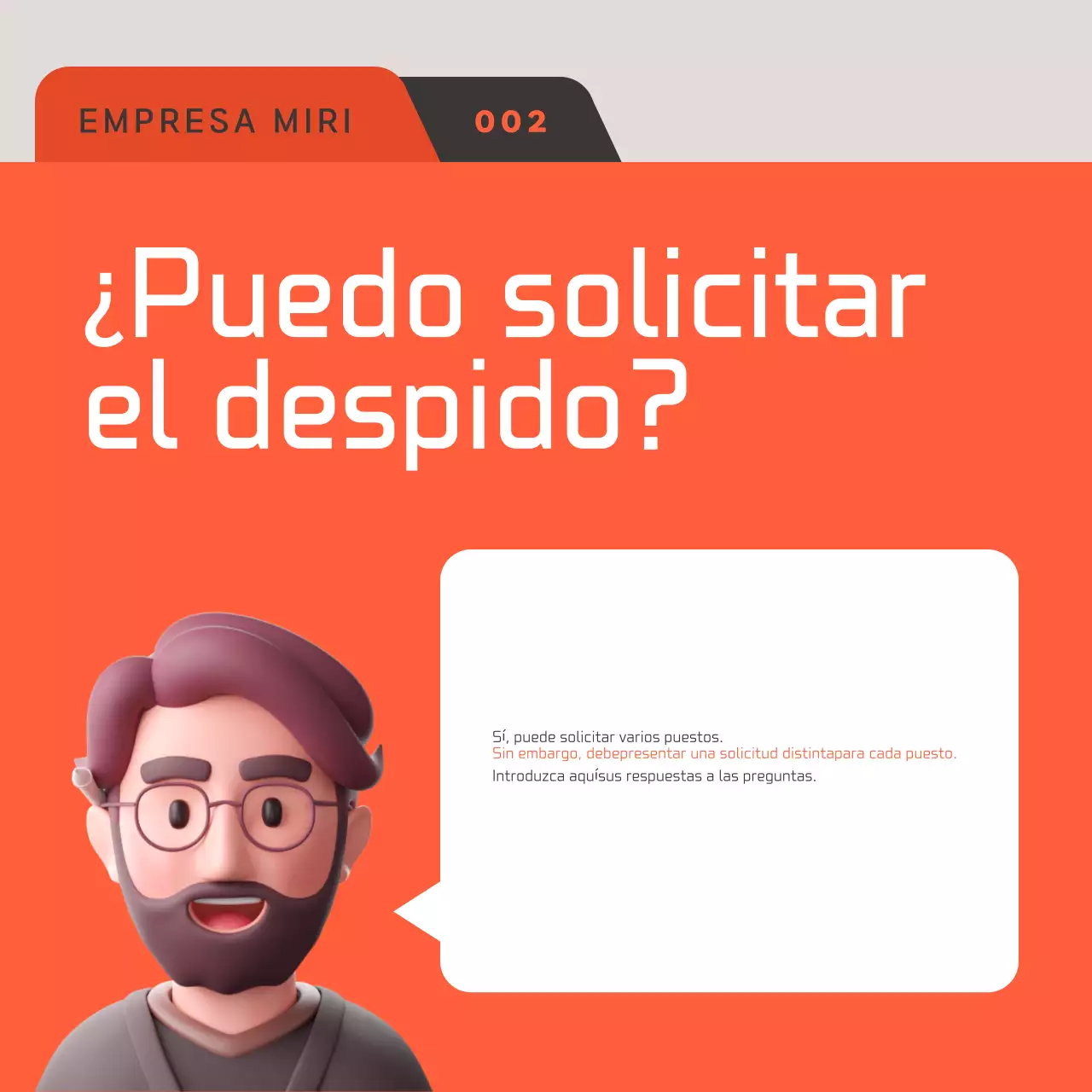 Orange Modern Recruitment