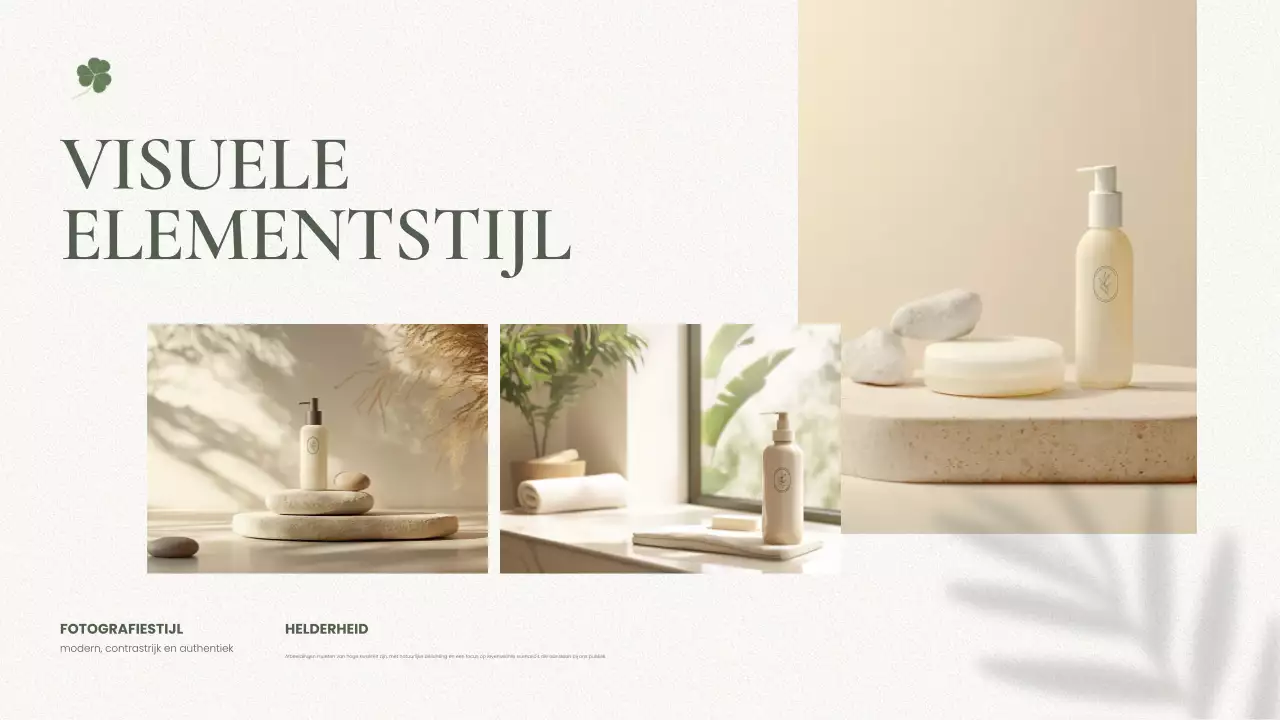 sage minimalistische merkrichtlijn