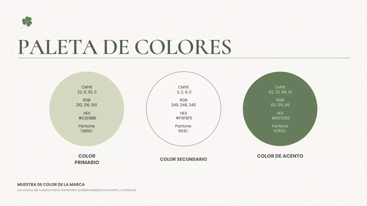 sage minimalist brand guideline