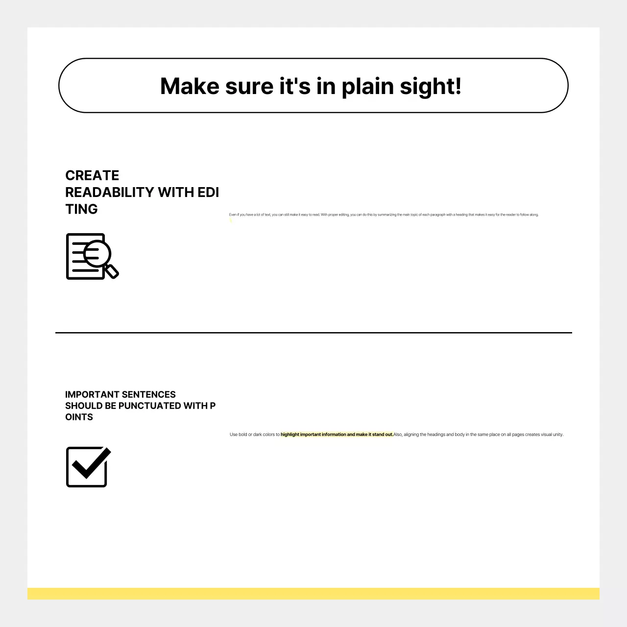 Yellow Minimalist News Announcement Instagram Carousel