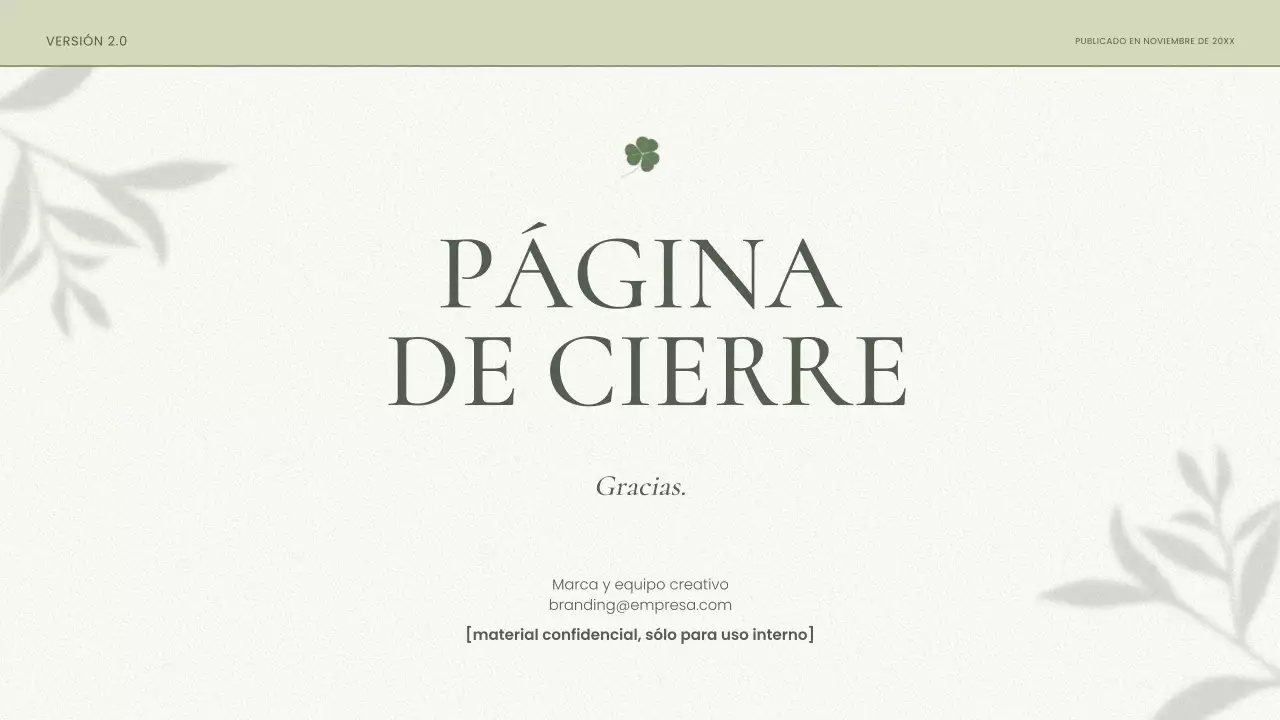 sage minimalist brand guideline