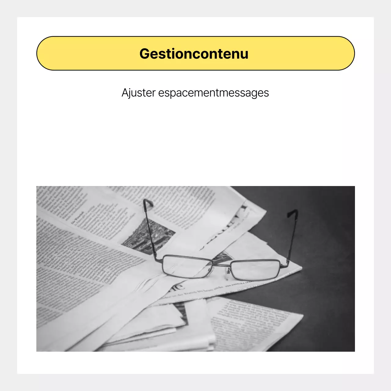 Yellow Simple News Ad