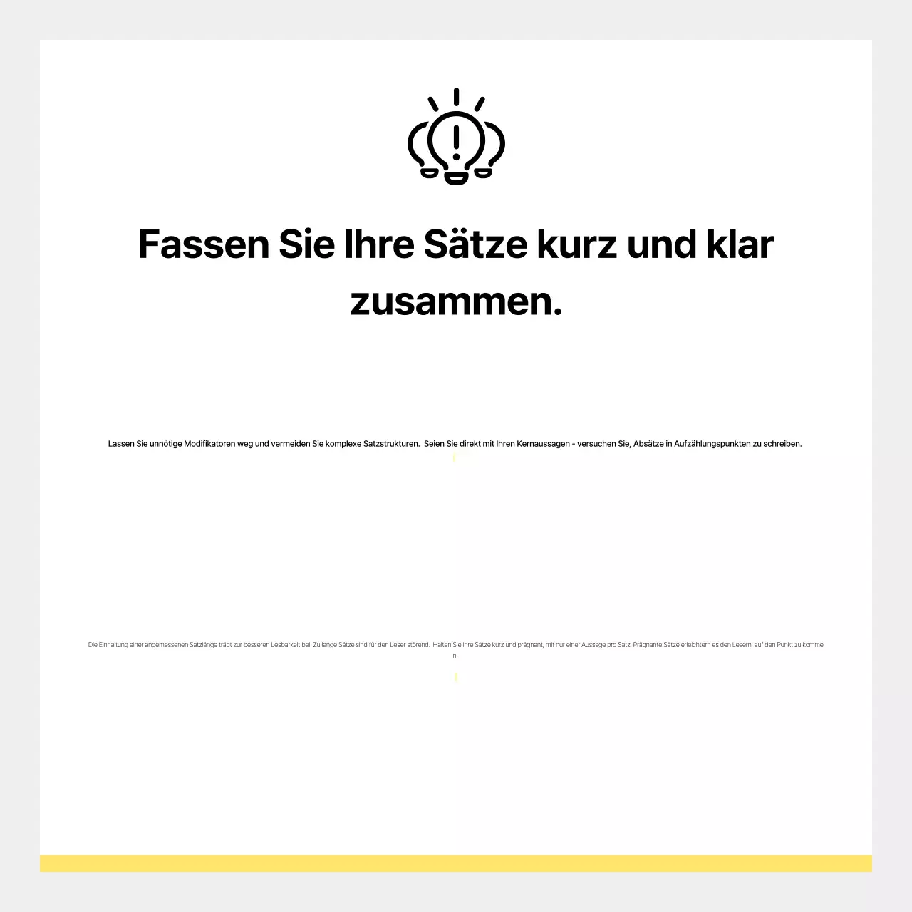 Yellow Simple News Anzeige