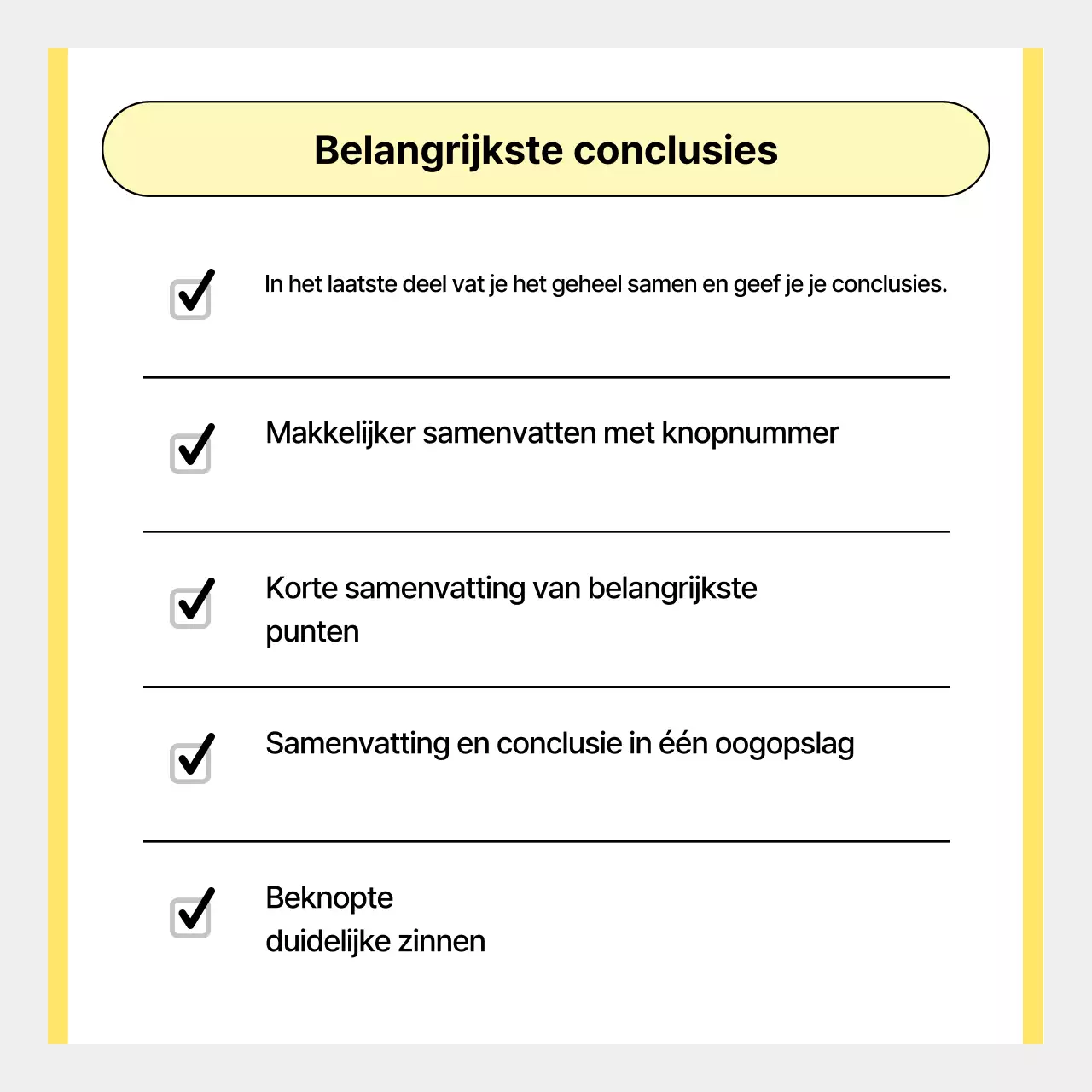 Gele eenvoudige nieuwsadvertentie