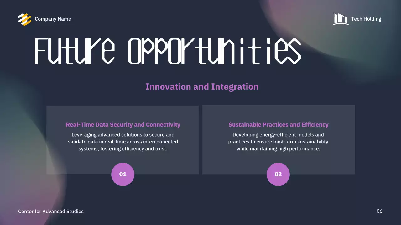 Blue Modern Business Presentation