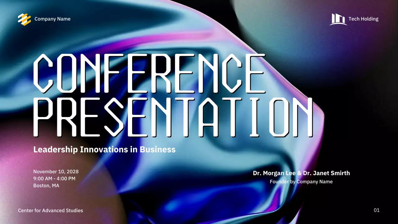 Blue Modern Business Presentation