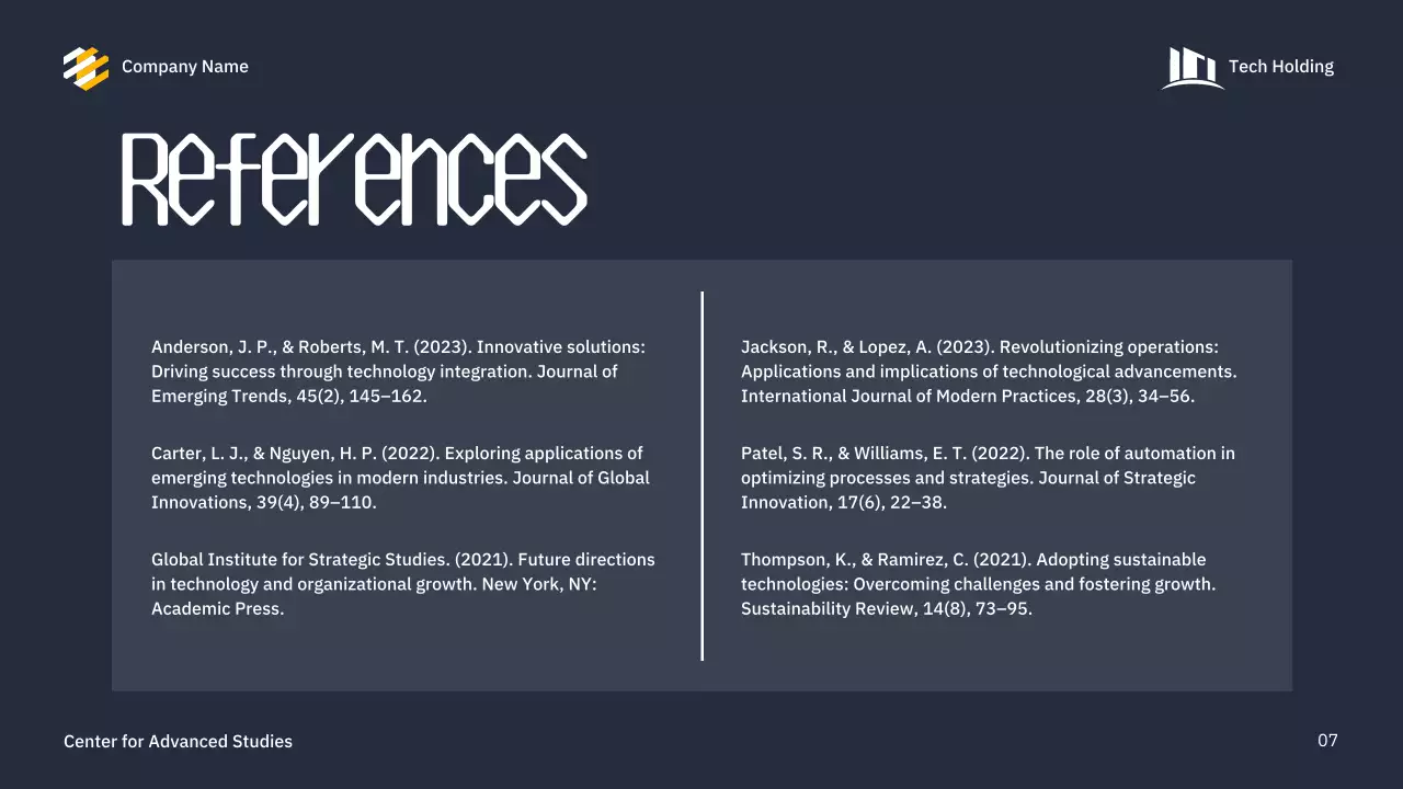 Blue Modern Business Presentation