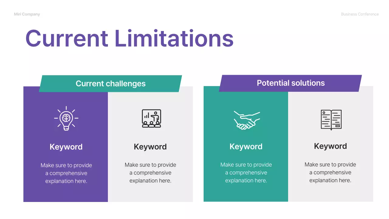 Purple Professional Business Presentation