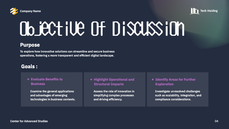 Blue Modern Business Presentation