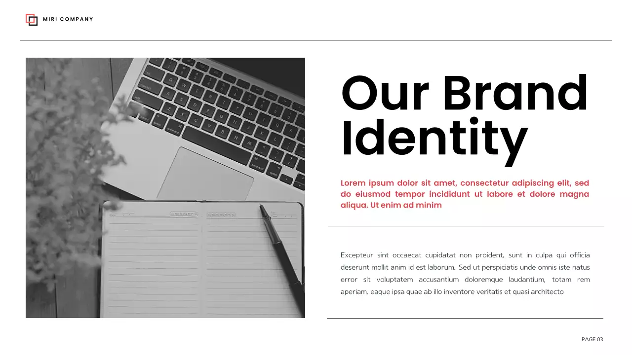 Red Modern Brand Guideline Presentation