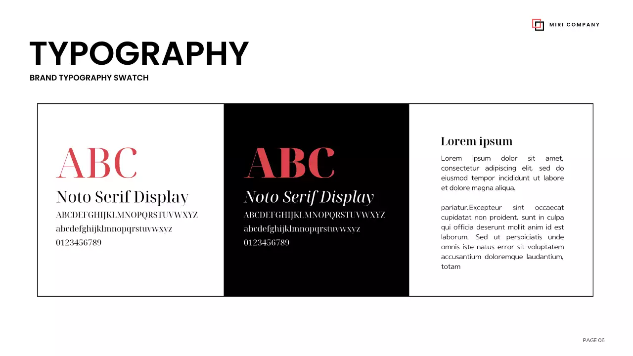 Red Modern Brand Guideline Presentation