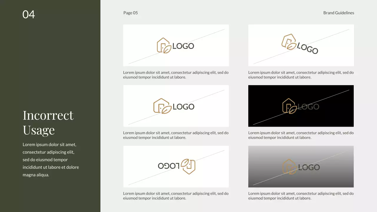 Beige Modern Brand Guideline Presentation