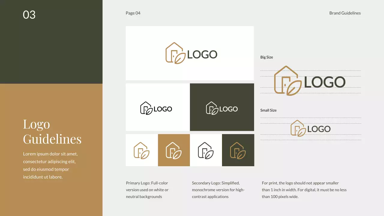 Beige Modern Brand Guideline Presentation