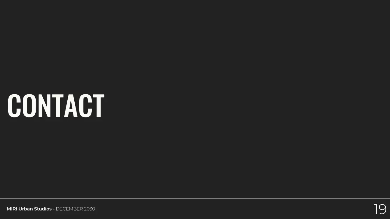 Black Modern Architecture Portfolio Presentation