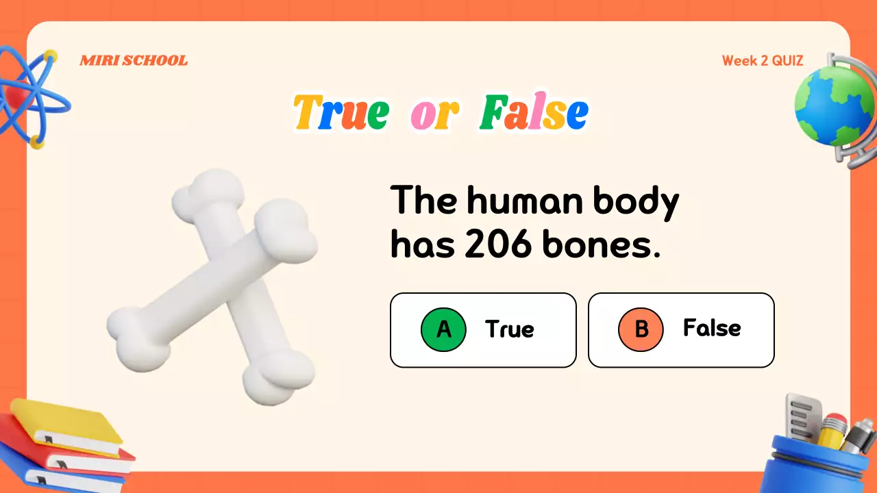 Blue Playful Quiz Announcement Presentation